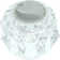 Lavatory Faucet Handle Single Control Knob For Delta Replacement Trim Kit With Screw And Button, Clear Acrylic