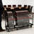77" Heavy Duty Folding Chair Rack on Wheels, 600 lb Capacity Folding Chair Cart with 2 Binding Ropes & Dust Cover, Folding Chair Storage Rack for 20 Chairs, Removable Rail & Swivel Wheels