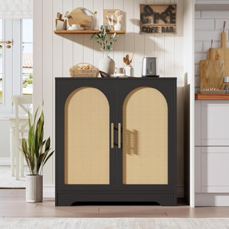 46cm Sideboard, Black