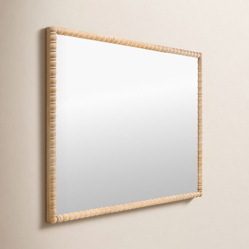 Miroir Galey Alix x Livabliss Karling Blair, Brun antique, 72 po x 47 po