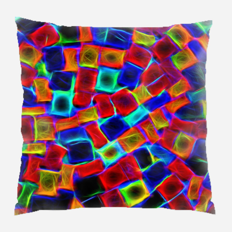 Microsuede Reversible Throw Pillow