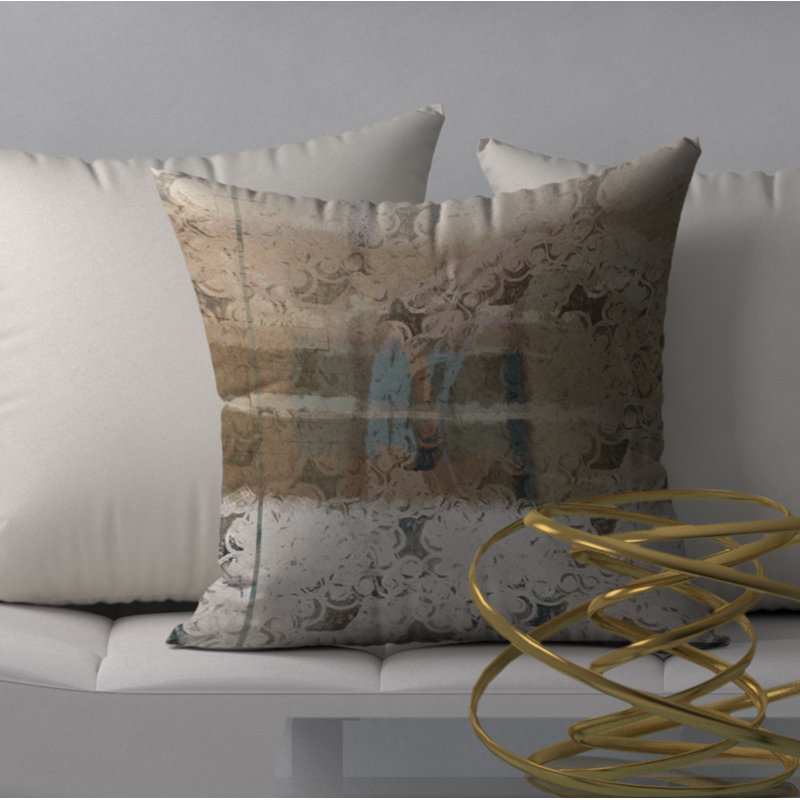 Housse de coussin décorative carrée « preferable », 24 po x 24 po