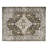Floral Border Foldable Washable Area Rug –Light Green-1340066604