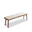 Banc de salle à manger, banc de table pour salon avec coussin en cuir-2145803784