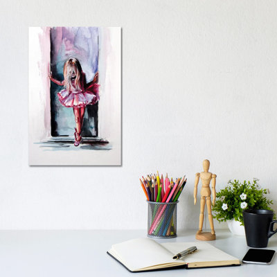 Little Ballerina by Anna Brigitta Kovacs - Painting on Canvas