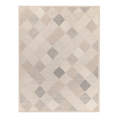 Wool Geometric Area Rug