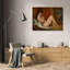 «Reclining Femme Nue» par William Etty - Art mural sur toile tendue avec châssis-837736334