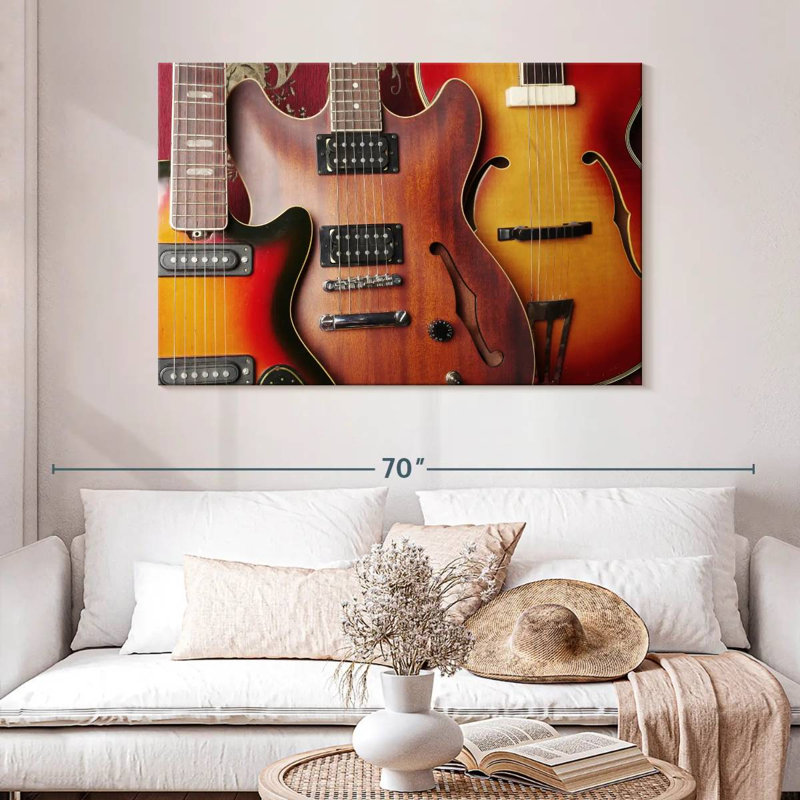 Abarca Acoustic Guitar Collection, 32" H x 48" W