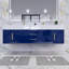 Ensemble de meuble-lavabo mural double l 72 "Glasgow-2107662862