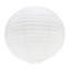 30 cm H Round Paper Lamp Shade ( Uno ) in White