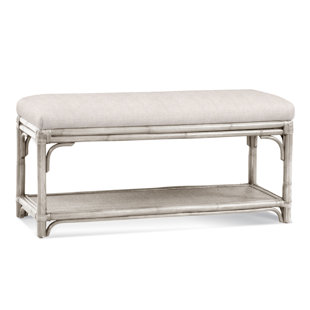 Banc de rangement en osier Summer Retreat