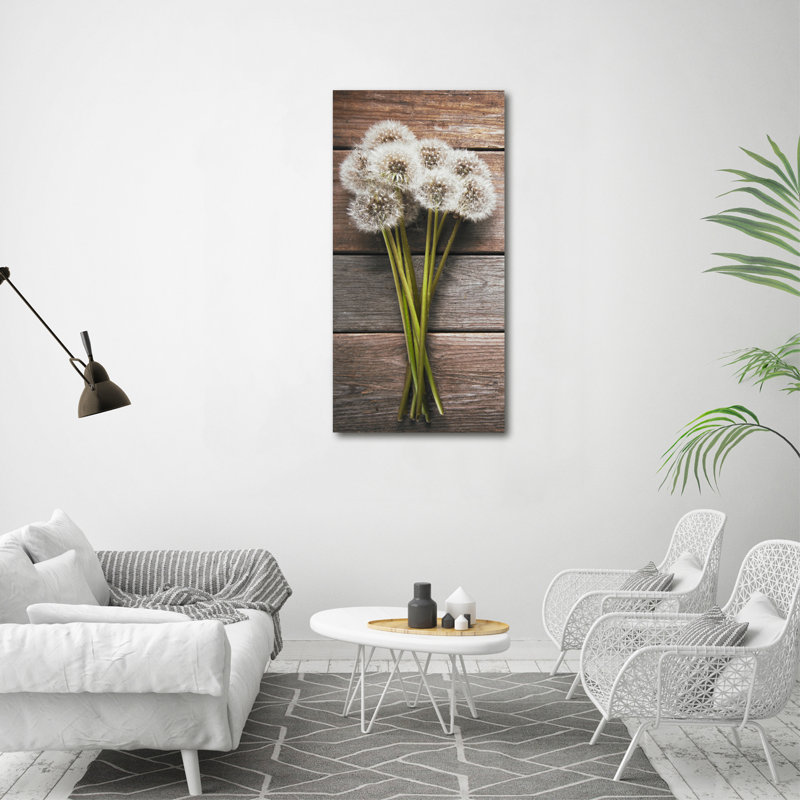 A Bouquet Of Dandelers - Wrapped Canvas Print