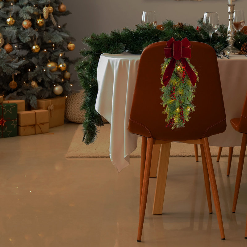 Classic Lighted Faux Mixed Assortment Swag