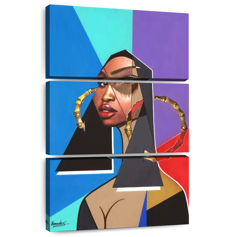 Leisha Mona Lisa noire, H 38 po x l 24 po