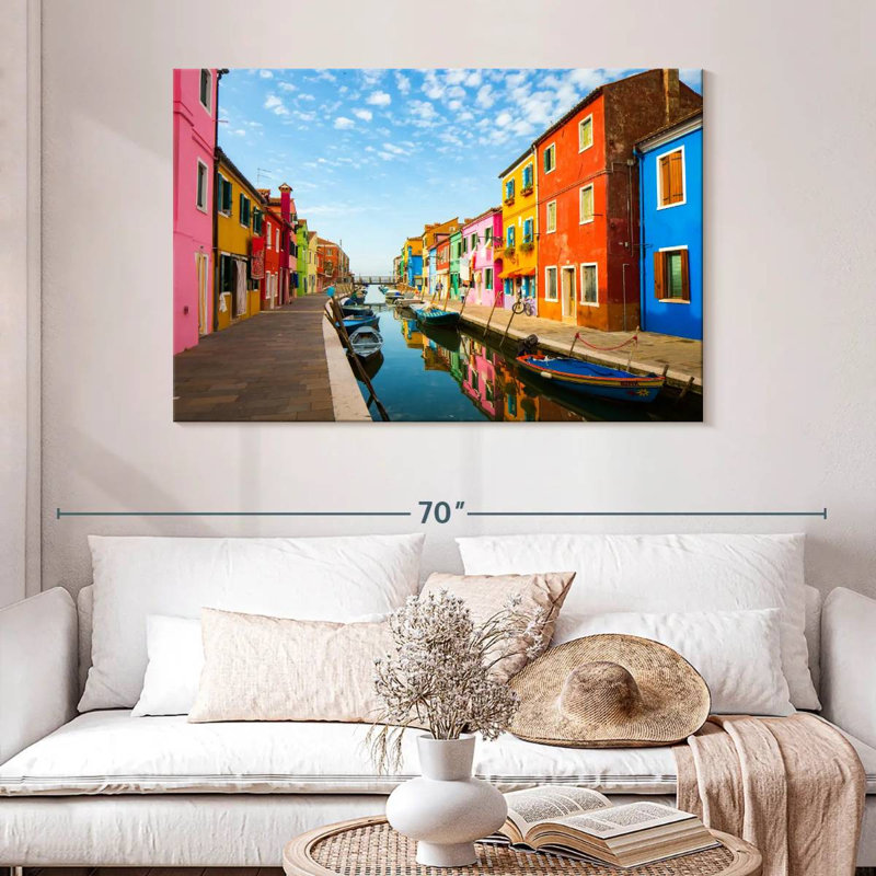 Nicci Burano Italy, 32" H x 48" W