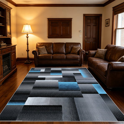 Tapis géométriques 1 pièce, doux et confortables, toutes saisons, faciles à entretenir, lavables à la machine, tapis d'intérieur pour le salon, la chambre à coucher, la salle à manger, le couloir, le bureau, le patio, la maison et l'extérieur