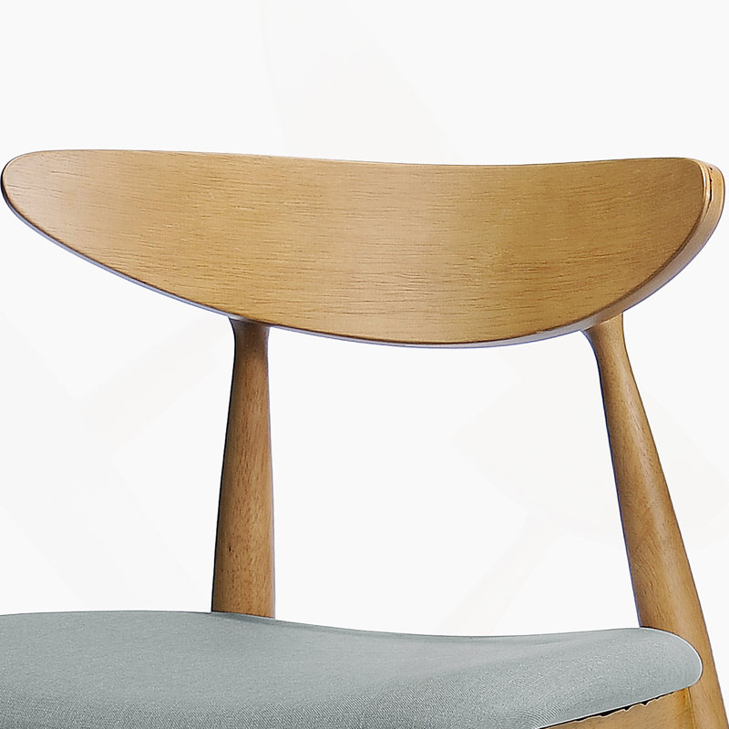 Chaise en tissu, Beige, Marron clair