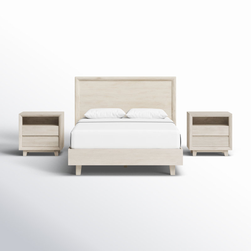 Lorinda 3 Piece Bedroom Set, Queen