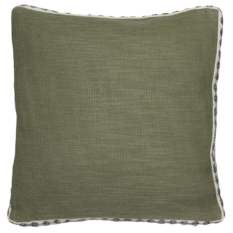 Coussin en coton, Vert