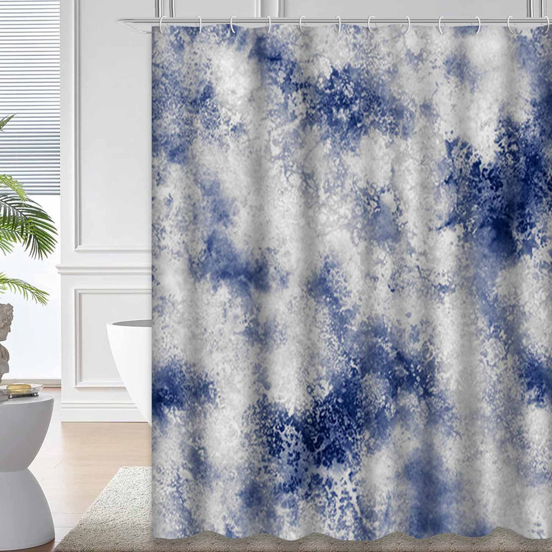 Rideau de douche Abstract, L 72 po x l 78 po