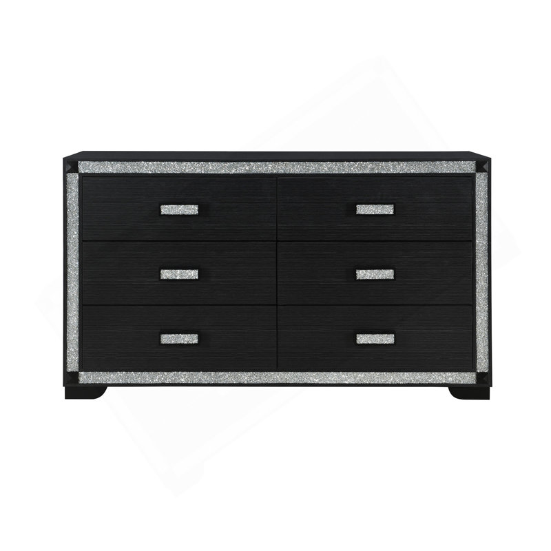 Commode Soulmarie, Gris anthracite
