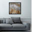 «Abstract Adore Gold Geode Crystals», reproduction d'art graphique sur papier encadré-1216629631-1216629643