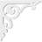 5/8"W X 8"D X 8"H Austin Architectural Grade PVC Bracket-28668477-127371547