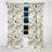 Organic Zen II - Floral Curtain - Velvet Blackout Floral Curtain - 1 Panels-107548382