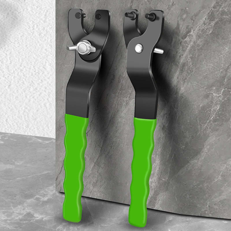 the wrench Angle Grinder Wrench Thickened Disassembly Tool Adjustable