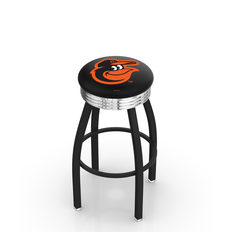 Tabouret tournant L8B3C, Tabouret de bar d'une hauteur de siège de 30 po, Baltimore Orioles