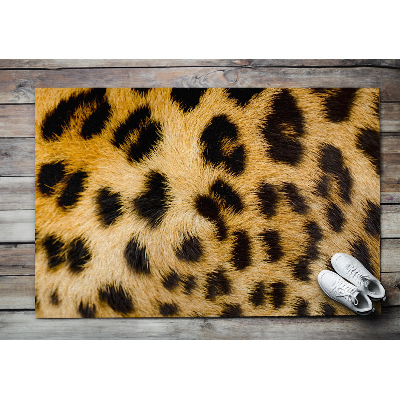 Non-Slip Animal Print Outdoor Doormat