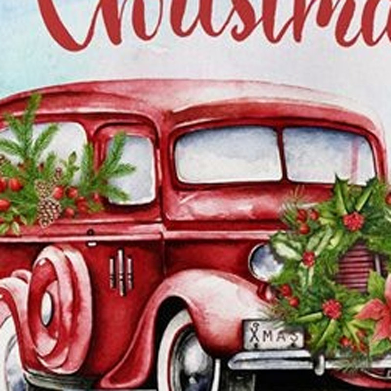 Ensemble de deux coussins Merry Christmas Tis The Season Thow