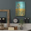 Art mural en métal luxueux «She Believed» par Club Daydream, 12 po x 16 po-1776453314