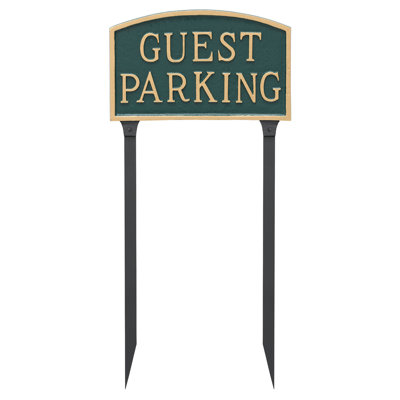 Weather Resistant Metal Garden Sign