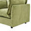 Fauteuil mobile, rembourrage ultra-doux, fauteuil incurvé et de soutien pour les petits espaces de vie, chenille confortable pour se détendre à la maison-1731403413