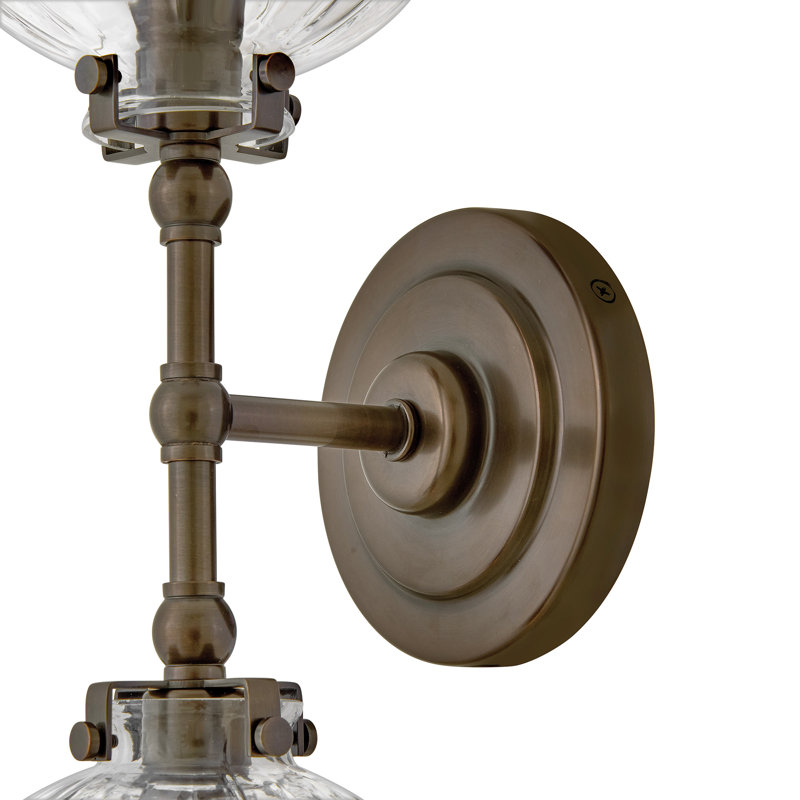 Hinkley Helene Medium Two Light Sconce, Heritage Bronze