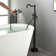 Single Handle Floor Mounted Freestanding Tub Filler with Handheld Shower