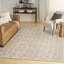 Tapis beige multicolore de ferme 4 pi x 6 pi Nourison Botanical Washables-1719822178-1720545872