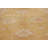 One-of-a-Kind 10'4" X 12'9" 1900s Wool Area Rug in Gold