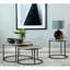 End Table Grey And Gunmetal.