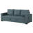 3 Seats Polyfiber Convertible Sleeper Sofa
