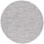 Tapis gris en coton / polyester tissé à la machine Orlandria-91927161