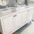 Edlefsen 71'' Double Bathroom Vanity with Engineered Marble Top-1448411589