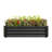 Metal Raised Garden Bed, Rectangle Raised Planter 4×2×1ft  for Flowers Plants, Vegetables Herb-989909654