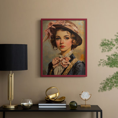 Reproduction encadrée WOMEN Series CLXIX - bois massif
