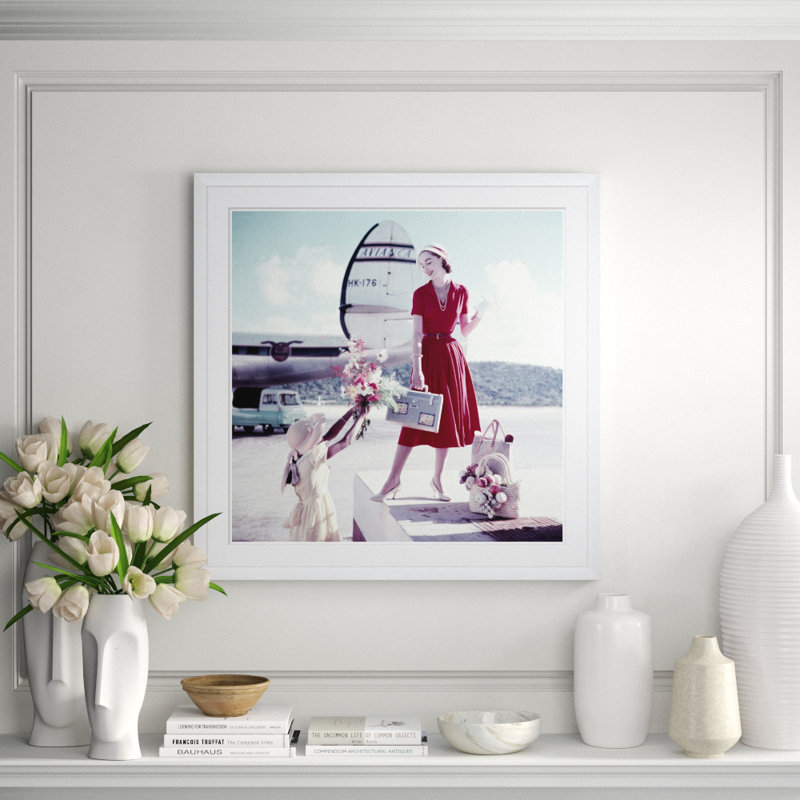 Jetsetting Model Giclee Print by Frances Mclaughlin-Gill
