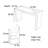 High-end saddle leather bar table-111627859