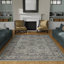 Tapis oriental en polypropylène tissé à la main en crème / gris-1141223339