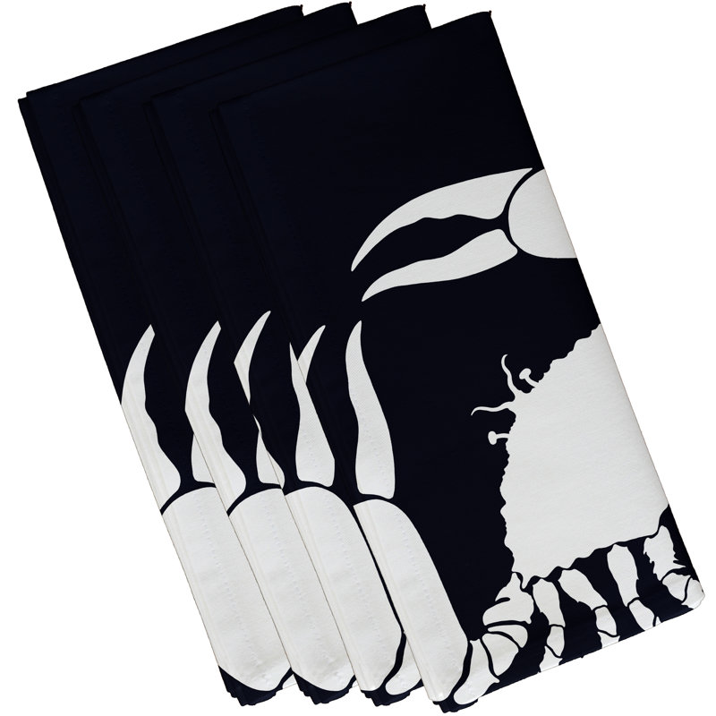Ensemble de serviettes 4 pièces Marshallton, Bleu marine