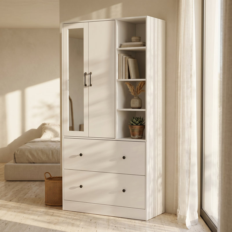 Armoire Ziyah, blanc